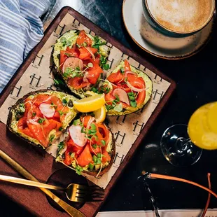 Smoked Salmon and Avocado Toast