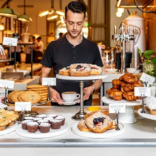 donuts, dough desserts, food