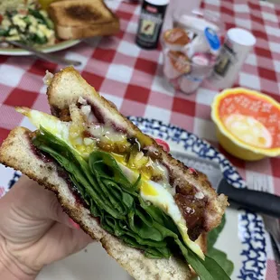 Deviled Egg Sandwich