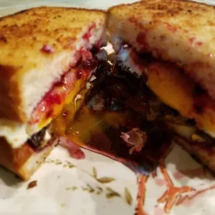 Blackberry Brie Chaffle