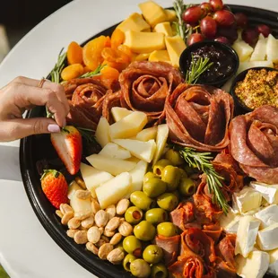 Casual Catering Cheese + Charcuterie Platter