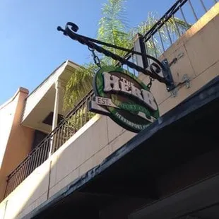 Our brand new sign in the historic French Quarter of New Orleans. We are located between Bourbon Street and Royal near Pat O's!