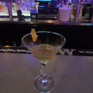 A very delicious Rob Roy cocktail created by the lovely, and courteous Kat! Excellent service and great value!