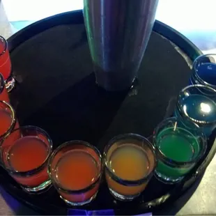 Rainbow shots!