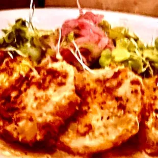 Fried green tomatoes