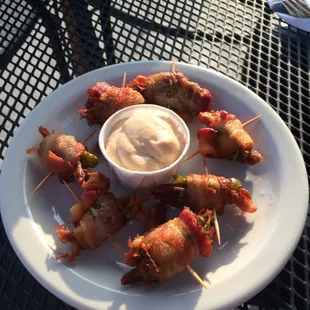 Duck Poppers - delicious!!