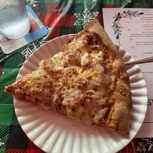 Large slice of pizza