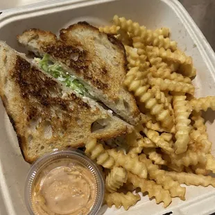 Classic Club Sandwich &amp; Fries
