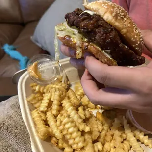 Nashville Hot Sandwich &amp; Fries