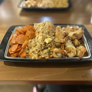 Hibachi Chicken &amp; Shrimp Combo