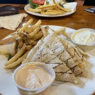 Crisfield Chicken Quesadillas