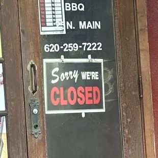 7:55 closed sign up