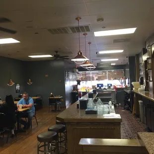 sushi and sashimi, interior