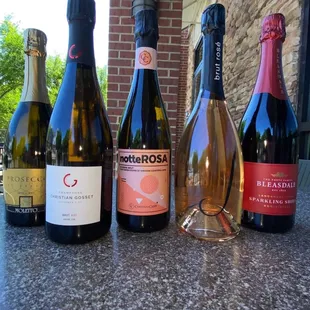 Recent Bubbly tasting (a sellout!)