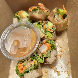 Pork Nem-Nuong Fresh Roll