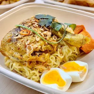 Laksa Curry Chicken Noodle Soup