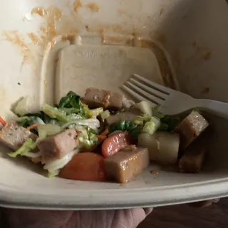 Vietnamese Grilled Pork Sausage Salad