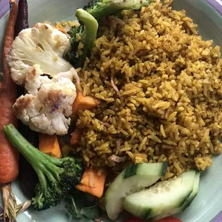 Roasted Vegetables Biryani Rice