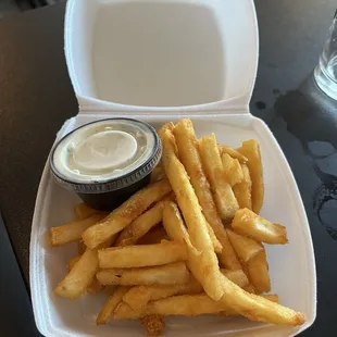 Leftovers of the "colossal@ fries.