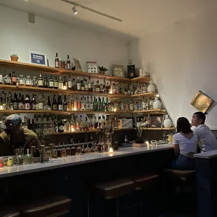 Inside bar area