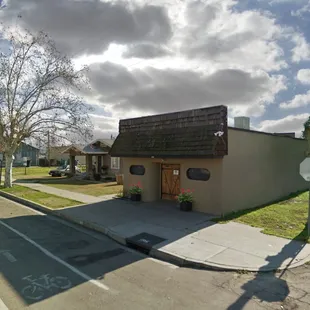 outside The Hide Away, 12th street, Sanger, Ca