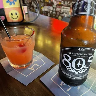 805 and tequila sunrise