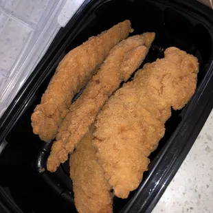 4pc Chicken Fingers  ( RANCH was delicious to go with)