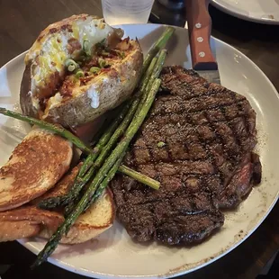 Rib Ribeye Steak Dinner