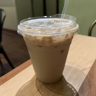 a cup of iced coffee