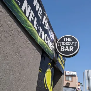 Bar signage