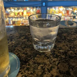 White tea shot