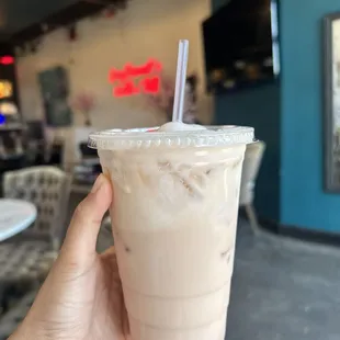 Strawberry matcha