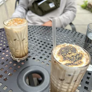 Iced coffees