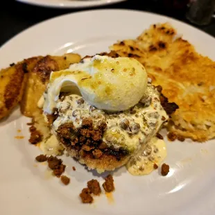 Cornbread Benedict