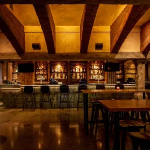 the interior of a restaurant