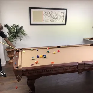 Pool table
