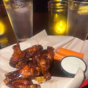 Korean bbq wings
