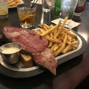 Prime rib sandwich