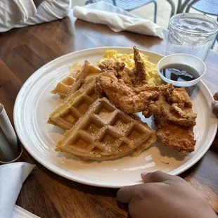 Chicken and Waffles