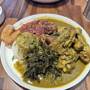 Curry chicken