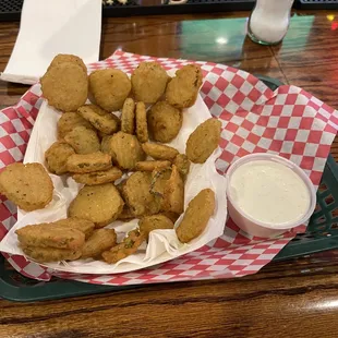 The best fried pickles!