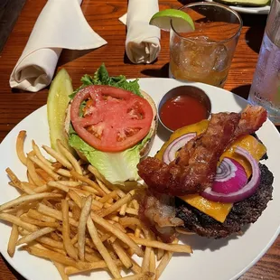 Classic Burger &amp; The Hill Burger