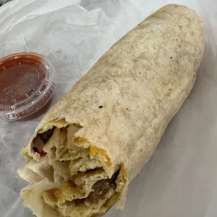Chorizo Burrito