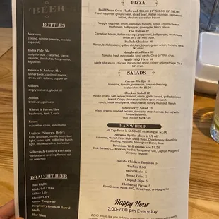 New menu 6.18