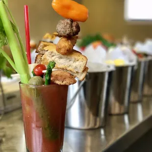 Bloody Mary bar!
