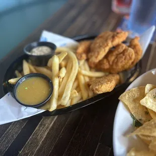 The chicken tenders remind me of elementary cafeteria food