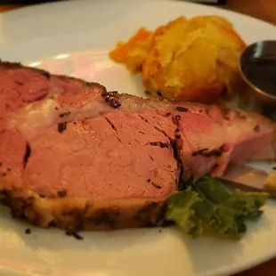 King prime rib plate