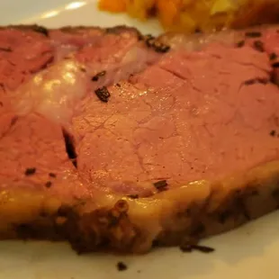 The king prime rib, melt in your mouth
