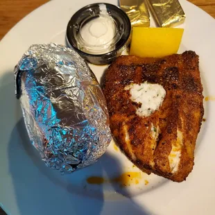 Blackened Flounder