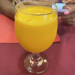 Mango lassi:  10/10. Mangos were ripe, fresh tasting, and perfect balance of fruit and sweetness.